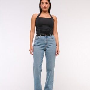 Abercrombie CURVE LOVE the 90’s Straight Ultra High Rise Jean